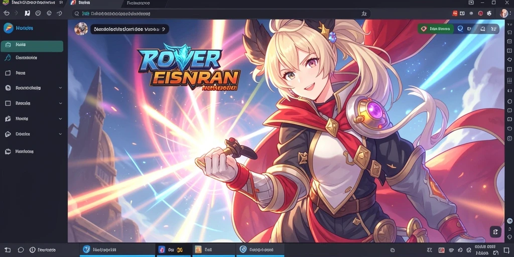Tampilan antarmuka game yang menarik dan intuitif.