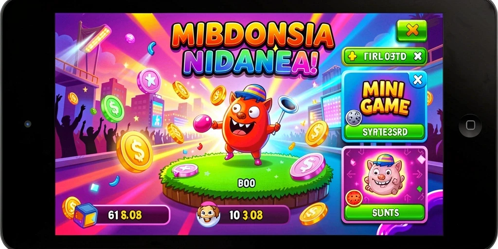 Screenshot menampilkan karakter dengan desain menawan.