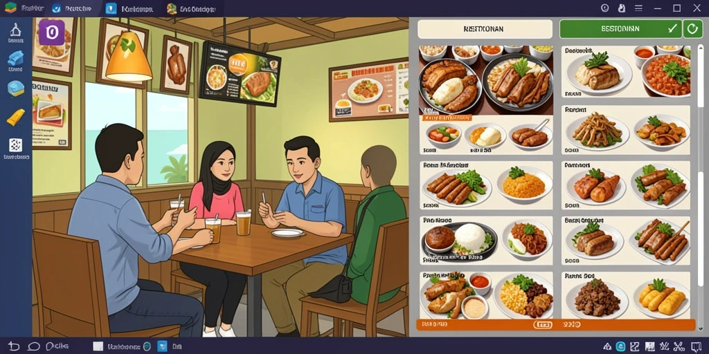Tangkapan layar menunjukkan level penuh warna yang mengasyikkan.