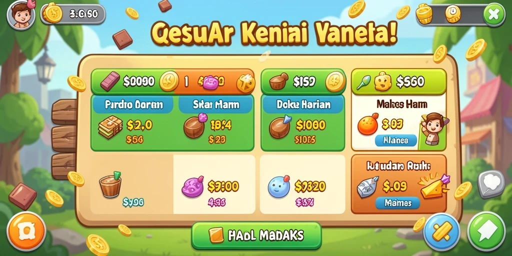 Tampilan menu utama LEDAK188 yang menarik dan intuitif.