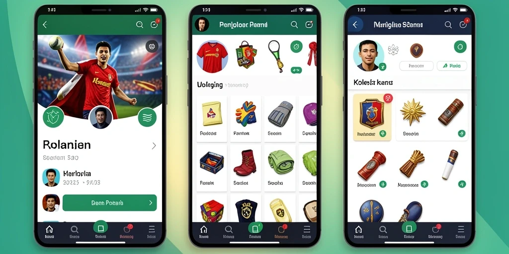 Tampilan grafis yang memukau dalam permainan.