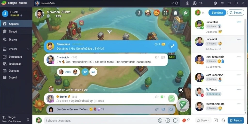 Screenshot menunjukkan tampilan grafik yang memukau.