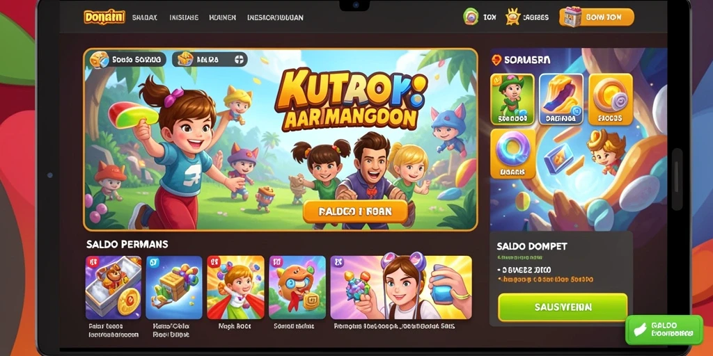 Screenshot menampilkan karakter utama dalam aksi berperang.